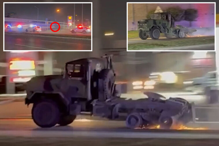 military-style-truck-goes-on-wrecking-spree-through-texas-after-hit-and-run,-sending-cops-on-wild-75-minute-chase