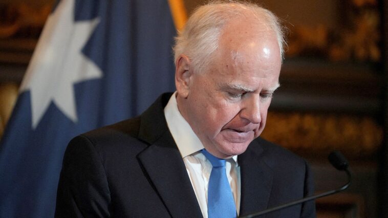 tim-walz-shocks-reporters-by-abruptly-ending-press-conference-with-no-questions