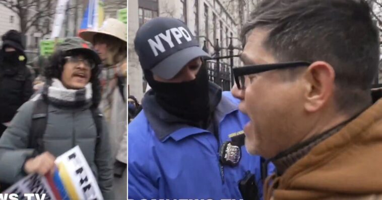 watch:-venezuelan-man-unleashes-on-pro-maduro-protesters-outside-courthouse:-‘you’re-not-from-my-country!’