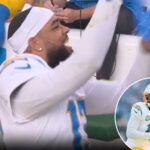 keenan-allen-celebrates-$1-million-bonus-with-sideline-dance