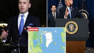 stephen-miller-dismisses-the-idea-denmark-would-fight-for-greenland,-claims-it-should-be-part-of-the-us