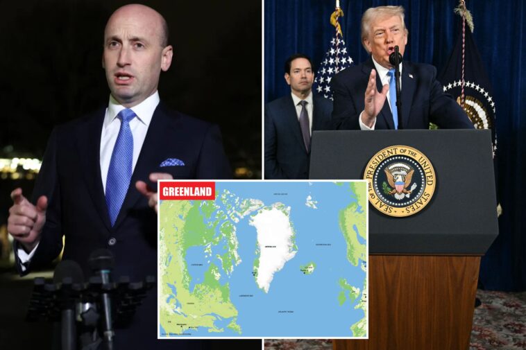 stephen-miller-dismisses-the-idea-denmark-would-fight-for-greenland,-claims-it-should-be-part-of-the-us