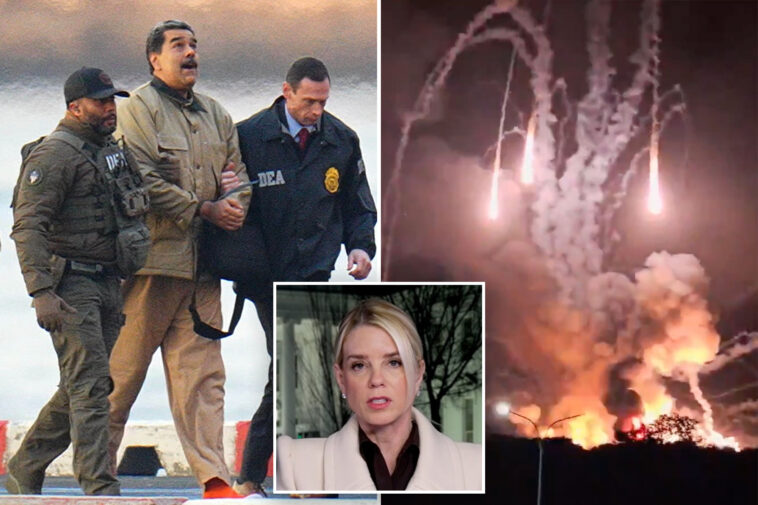 bondi-says-trump-‘saved-countless-lives’-in-venezuelan-dictator-maduro-capture-operation