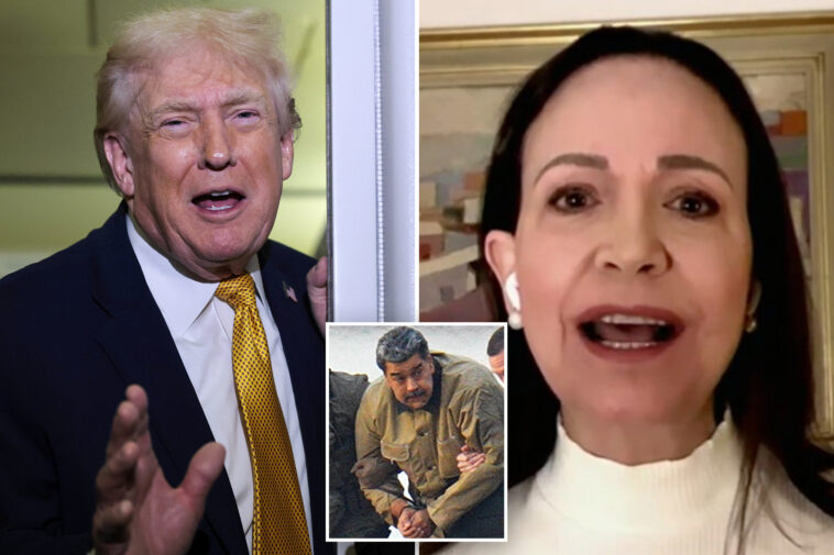 venezuelan-opposition-leader-declares-she-would-love-to-‘personally’-give-trump-her-nobel-peace-prize:-‘it-was-impossible-to-achieve-what-he-has’