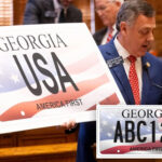georgia-unveils-‘america-first’-license-plate-ahead-of-the-country’s-250th-birthday