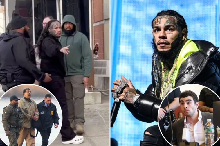 rapper-tekashi-6ix9ine-reports-to-infamous-nyc-lockup-where-nicolas-maduro,-luigi-mangione-are-currently-held