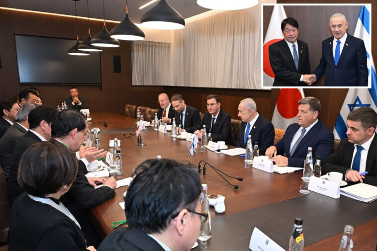 israeli-pm-meets-with-japanese-lawmakers-in-jerusalem,-discusses-‘regional-challenges’