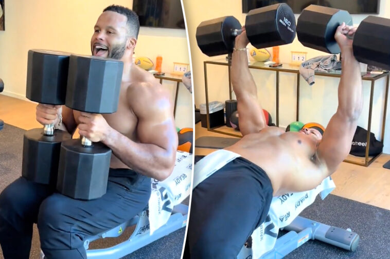 ex-rams-star-aaron-donald-showcases-insane-post-nfl-retirement-workout-session