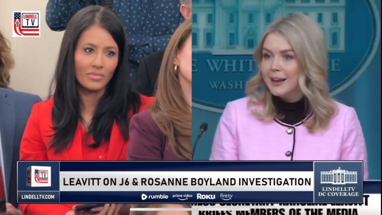 watch-lindelltv-and-gp’s-cara-castronuova-ask-karoline-leavitt-about-rosanne-boyland’s-death-on-j6!-“she-was-brutally-beaten-by-police-officer-lila-morris.”