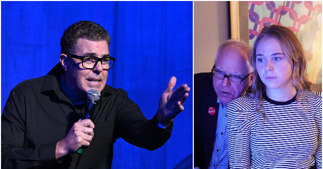 watch-—-adam-carolla-bids-farewell-to-‘douche’-tim-walz-and-his-‘idiot’-wife-and-daughter:-‘f**k-off’