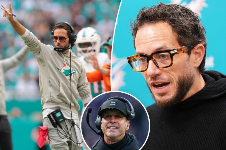 mike-mcdaniel-fired-by-dolphins-as-john-harbaugh-intrigue-mounts