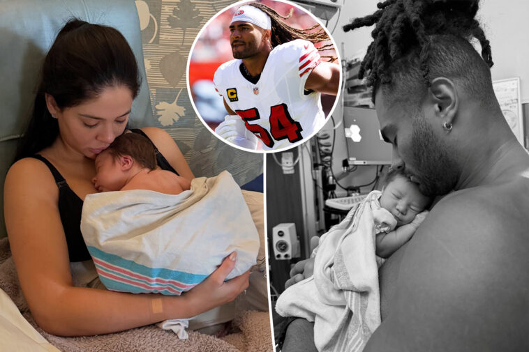 49ers-star-fred-warner,-wife-announce-birth-of-baby-girl