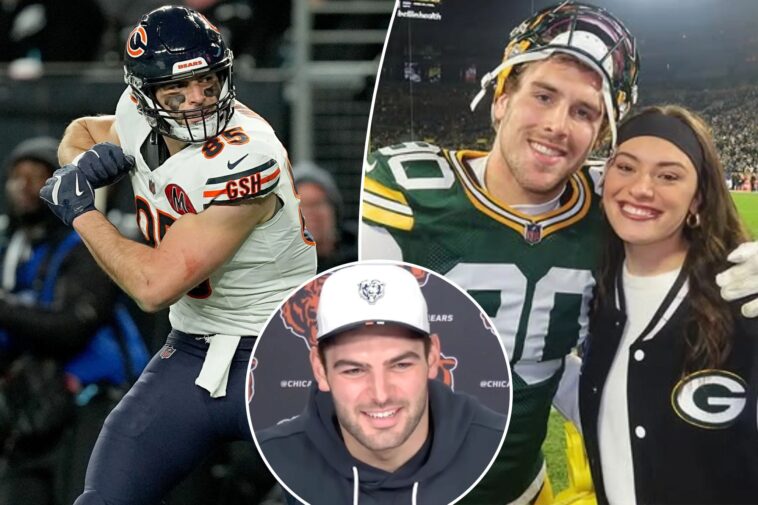 bears’-cole-kmet-teases-sister-over-nfl-loyalties-with-packers-boyfriend-ahead-of-playoff-clash