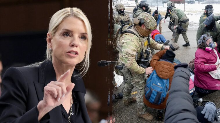ag-pam-bondi-warns-minnesota-protesters-after-ice-shooting:-‘do-not-test-our-resolve’