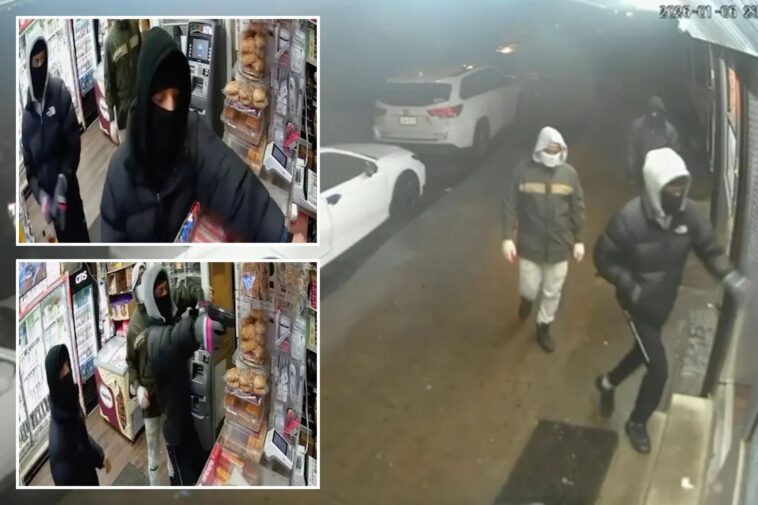 3-masked-brutes-—-1-with-gun-—-ambush-nyc-bodega-workers-for-$4k-cash,-pricey-jewelry-in-caught-on-video-heist