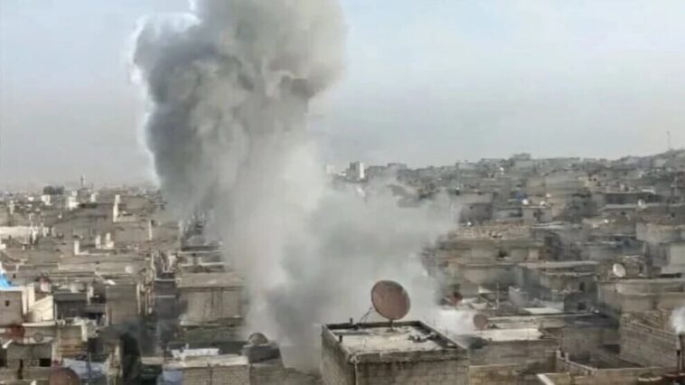 syria:-damascus-government-attacks-on-kurdish-neighborhood