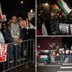 anti-israel-protesters-descend-on-nyc-synagogue,-jewish-school-while-shouting,-‘we-support-hamas’