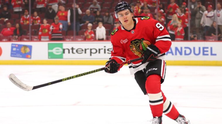 blackhawks’-bedard-(shoulder)-to-play-vs.-caps