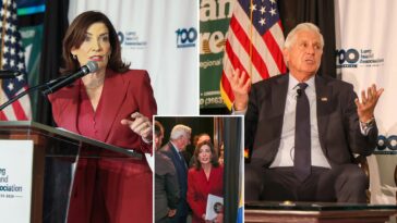 gov.-hochul,-bruce-blakeman-trade-barbs-at-long-island-event-as-ny-gubernatorial-election-heats-ups