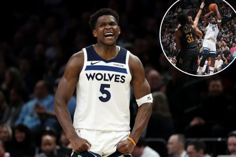 anthony-edwards-has-one-regret-after-passing-kobe-bryant-milestone:-‘i’m-kind-of-sick’