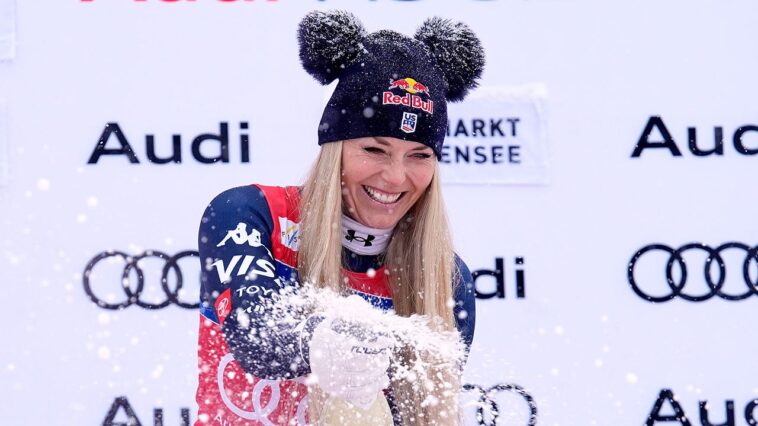 lindsey-vonn,-41,-continues-remarkable-comeback-with-world-cup-downhill-win-ahead-of-olympics