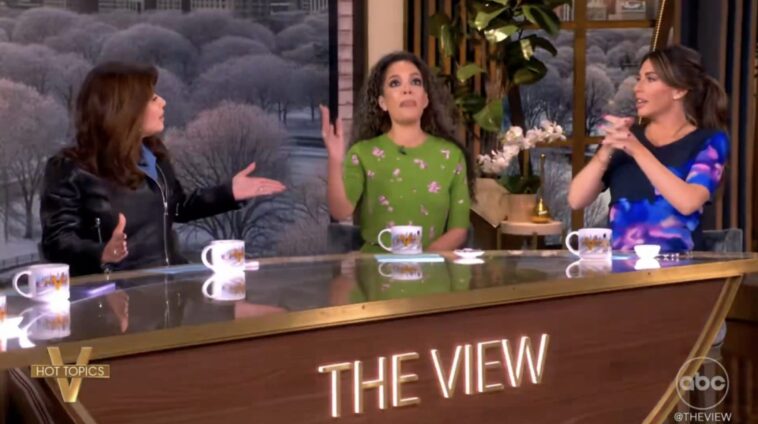 far-left-‘the-view’-descends-into-chaos-after-ana-navarro-defends-trump-on-venezuela-—-sunny-hostin-meltsdown-on-air