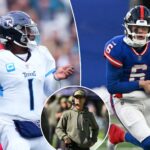 john-harbaugh-watching-jaxson-dart,-cam-ward-film-as-key-question-in-coach-search-emerges