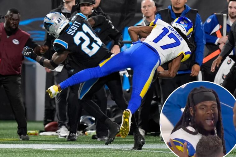 davante-adams-bloodied-by-violent-hit-in-rams-panthers-game