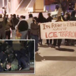 several-anti-ice-agitators-arrested-at-rowdy-austin-protest
