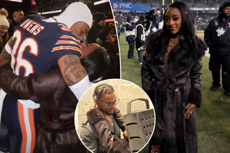 simone-biles-embraces-bears-husband-after-thrilling-playoff-comeback-against-packers