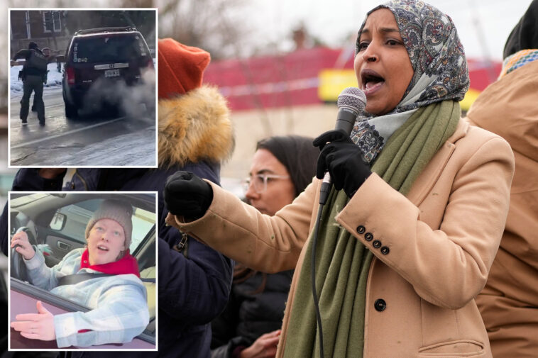 ilhan-omar-urges-public-to-film-ice-agents,-chides-agent-who-shot-renee-good-for-getting-‘in-front-of-moving-car’