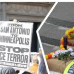 watch:-san-antonio-socialists-build-shrine-to-woman-shot-after-charging-ice-agent-with-car