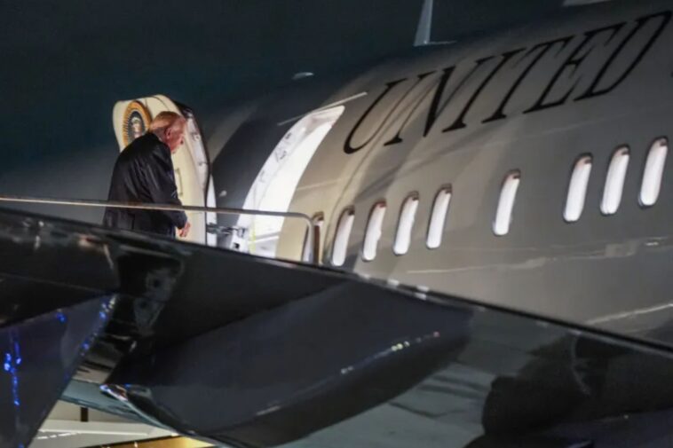 ‘suspicious’-object-forces-secret-service-to-adjust-trump’s-motorcade-route-to-palm-beach-airport