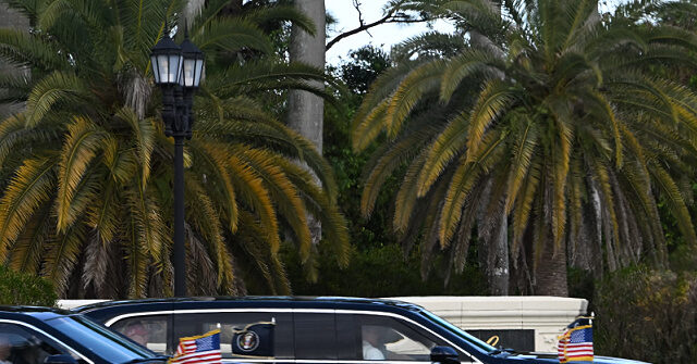 florida:-secret-service-reroutes-trump-motorcade-over-suspicious-object