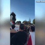 la-protesters-swarm-u-haul-truck-that-drove-through-anti-iranian-regime-gathering