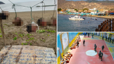 human-heads-hung-up-on-display-at-popular-tourist-beach-in-ecuador-—-as-a-gruesome-warning
