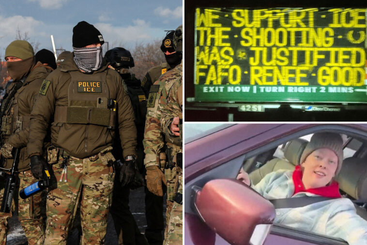 california-freeway-billboard-hijacked-with-pro-ice-message:-‘fafo-renee-good’