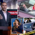 hakeem-jeffries-calls-for-kristi-noem-ouster-after-dhs-response-to-renee-good-shooting:-‘she-should-be-run-out-of-town’