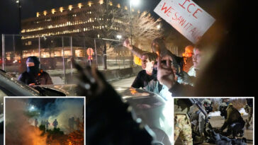 chaotic-video-shows-anti-ice-agitators-blast-fireworks-at-law-enforcement-during-minneapolis-protests