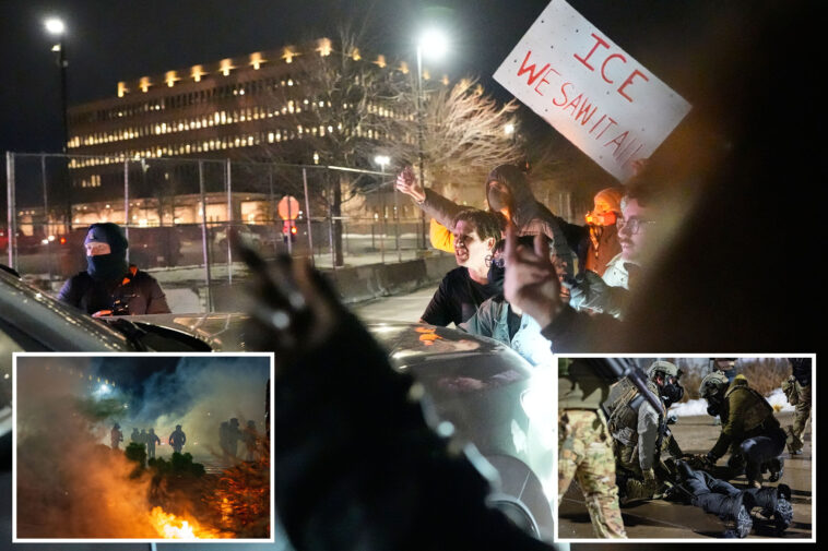 chaotic-video-shows-anti-ice-agitators-blast-fireworks-at-law-enforcement-during-minneapolis-protests