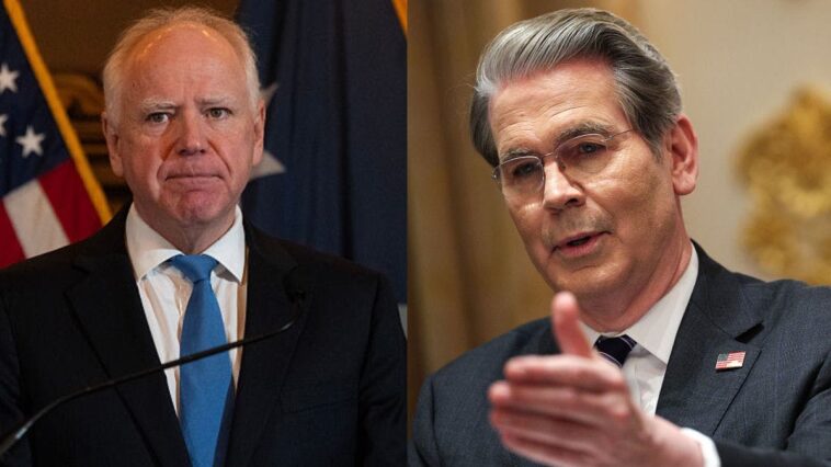 bessent-blasts-‘coward’-tim-walz-for-withholding-security-amid-fraud-probe,-anti-ice-protests