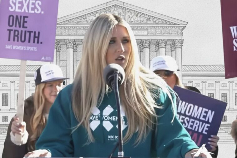 women-rally-at-supreme-court-steps-as-justices-weigh-landmark-cases-to-protect-female-athletes