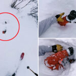 pulse-pounding-moment-skier-rescues-man-buried-under-avalanche—-after-spotting-limb-sticking-out-of-snow