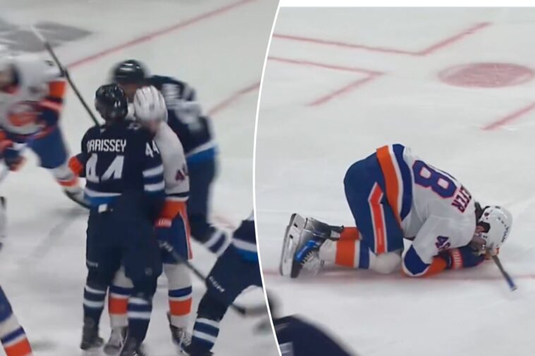matthew-schaefer-gives-islanders-brief-concussion-scare