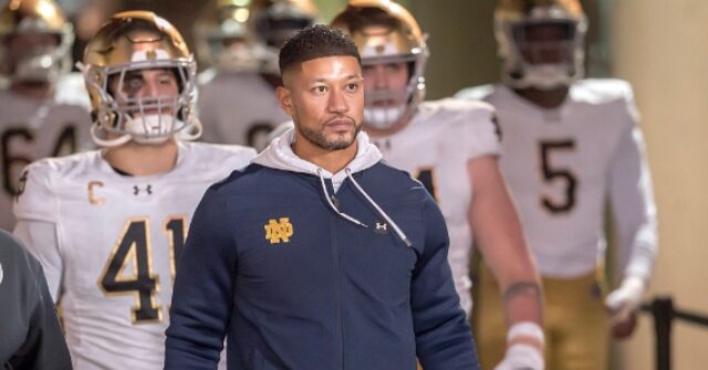 security-video-of-notre-dame-coach-marcus-freeman’s-incident-with-wrestling-coach-revealed