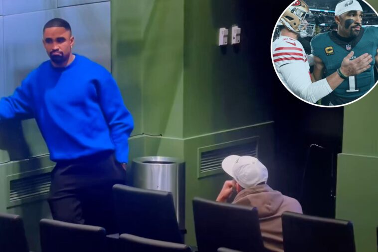 jalen-hurts-delivers-three-word-message-to-nick-siranni-after-eagles-crushing-playoff-loss