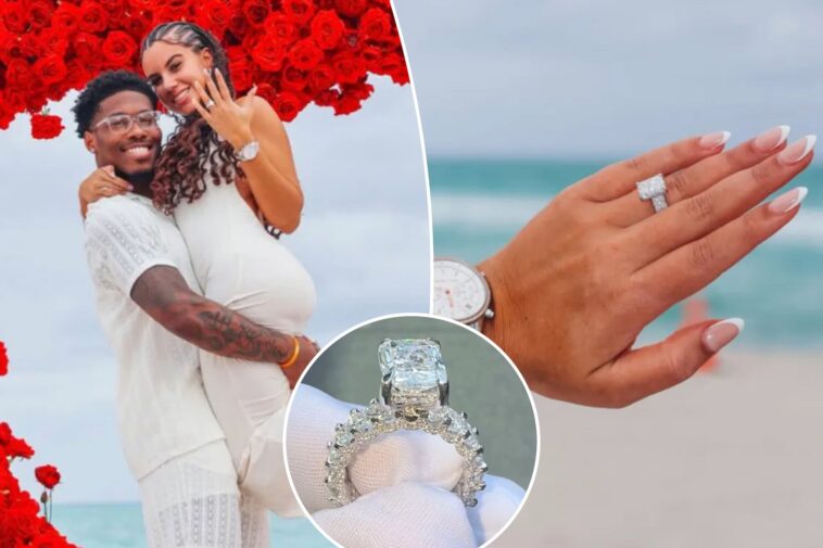 giants’-tyrone-tracy-gets-engaged-to-longtime-girlfriend-zoe-rollon