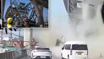 2-dead-in-thailand-after-crane-crashes-onto-road-—-a-day-after-crane-from-same-construction-firm-fell-on-train,-killing-32