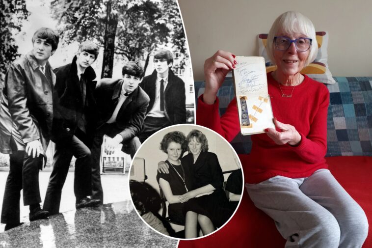 rare-beatles-autographs-and-george-harrison’s-broken-guitar-string-could-sell-for-thousands-at-auction