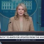 watch-live:-white-house-press-secretary-holds-briefing-as-potus-meets-with-venezuelan-opposition-leader-maria-corina-machado-–-1-pm-et